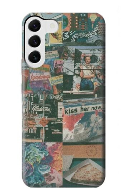 W3909 Vintage Poster Hard Case and Leather Flip Case For Samsung Galaxy S23 Plus