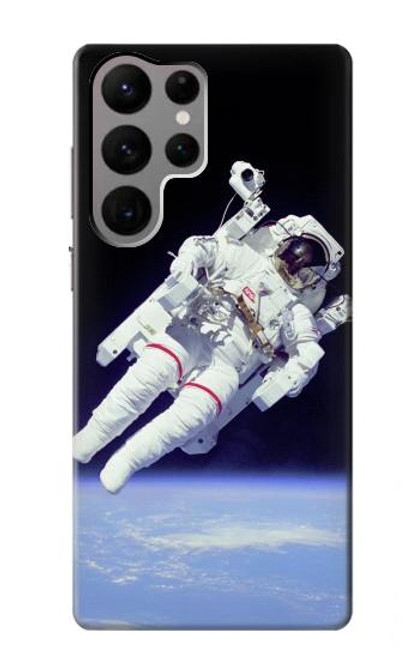 W3616 Astronaut Hard Case and Leather Flip Case For Samsung Galaxy S23 Ultra
