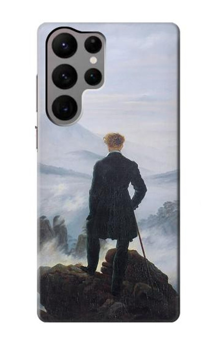 W3789 Wanderer above the Sea of Fog Hard Case and Leather Flip Case For Samsung Galaxy S23 Ultra