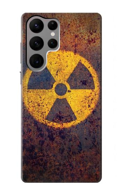 W3892 Nuclear Hazard Hard Case and Leather Flip Case For Samsung Galaxy S23 Ultra