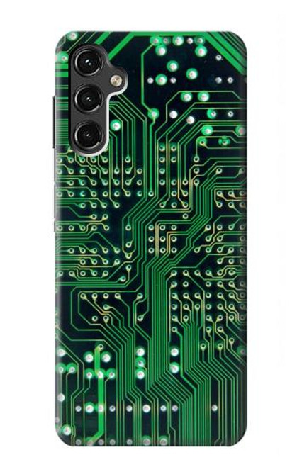 W3392 Electronics Board Circuit Graphic Hard Case and Leather Flip Case For Samsung Galaxy A14 5G