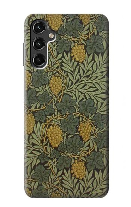 W3662 William Morris Vine Pattern Hard Case and Leather Flip Case For Samsung Galaxy A14 5G