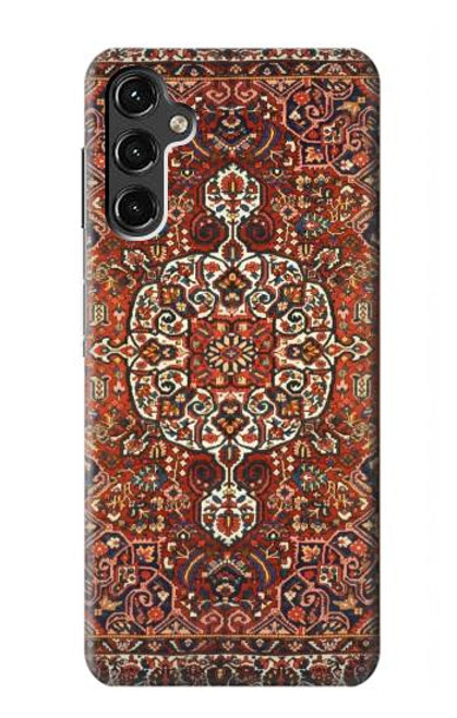 W3813 Persian Carpet Rug Pattern Hard Case and Leather Flip Case For Samsung Galaxy A14 5G