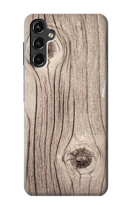 W3822 Tree Woods Texture Graphic Printed Hard Case and Leather Flip Case For Samsung Galaxy A14 5G