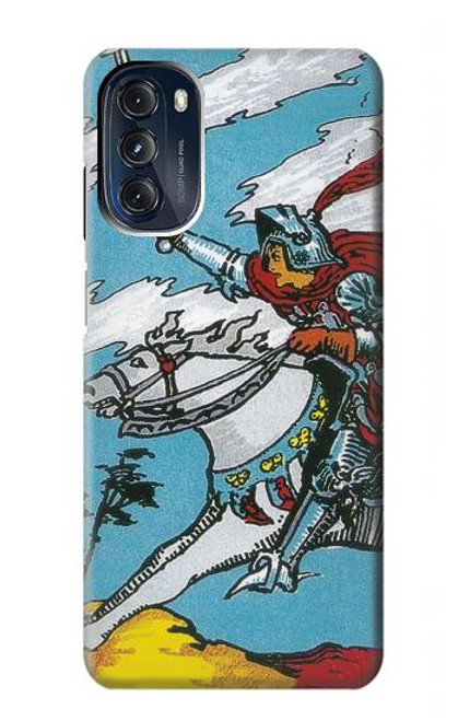 W3731 Tarot Card Knight of Swords Hard Case and Leather Flip Case For Motorola Moto G 5G (2023)