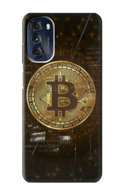 W3798 Cryptocurrency Bitcoin Hard Case and Leather Flip Case For Motorola Moto G 5G (2023)