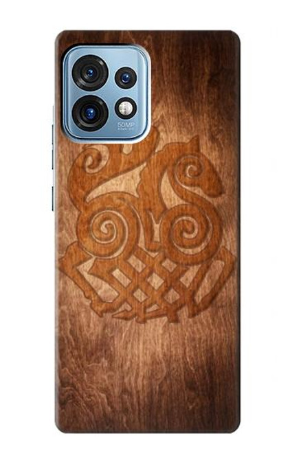 W3830 Odin Loki Sleipnir Norse Mythology Asgard Hard Case and Leather Flip Case For Motorola Edge+ (2023), X40, X40 Pro, Edge 40 Pro