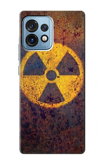 W3892 Nuclear Hazard Hard Case and Leather Flip Case For Motorola Edge+ (2023), X40, X40 Pro, Edge 40 Pro