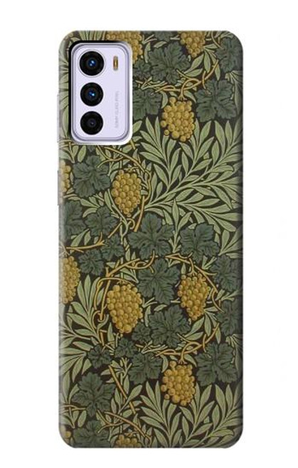 W3662 William Morris Vine Pattern Hard Case and Leather Flip Case For Motorola Moto G42