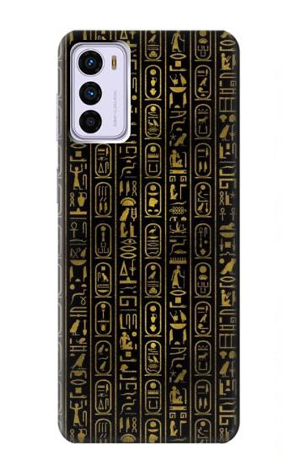 W3869 Ancient Egyptian Hieroglyphic Hard Case and Leather Flip Case For Motorola Moto G42