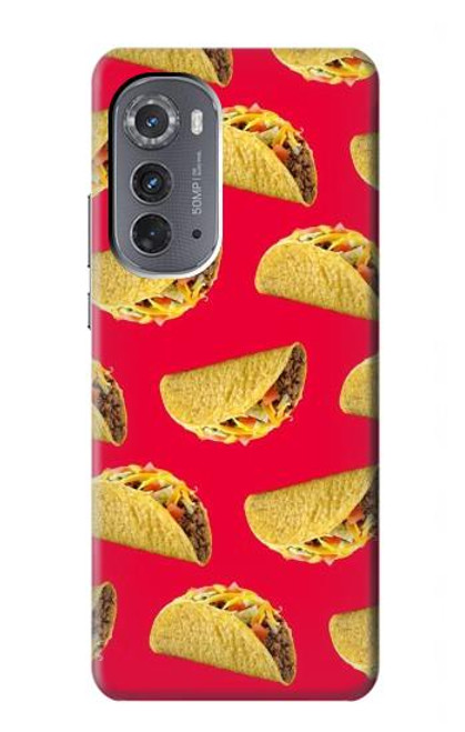 W3755 Mexican Taco Tacos Hard Case and Leather Flip Case For Motorola Edge (2022)