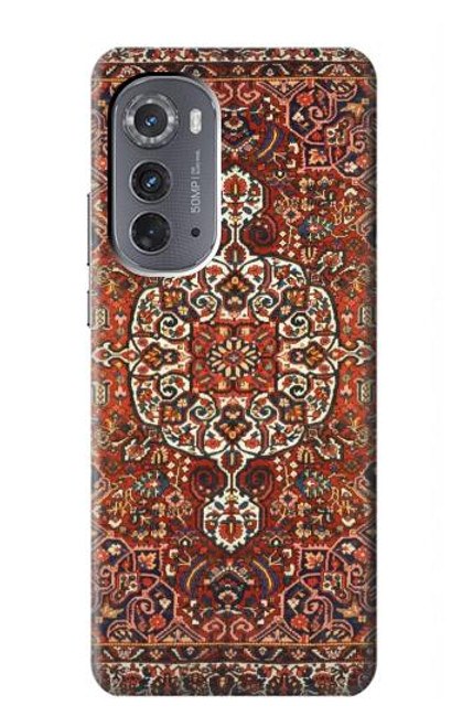 W3813 Persian Carpet Rug Pattern Hard Case and Leather Flip Case For Motorola Edge (2022)