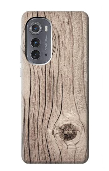 W3822 Tree Woods Texture Graphic Printed Hard Case and Leather Flip Case For Motorola Edge (2022)