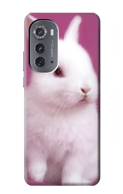 W3870 Cute Baby Bunny Hard Case and Leather Flip Case For Motorola Edge (2022)