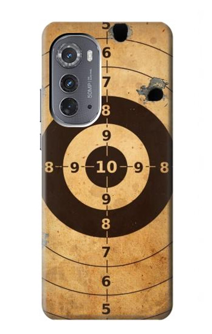 W3894 Paper Gun Shooting Target Hard Case and Leather Flip Case For Motorola Edge (2022)