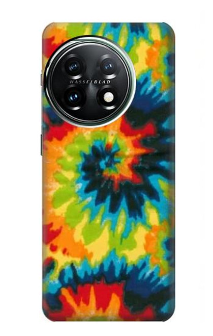 W3459 Tie Dye Hard Case and Leather Flip Case For OnePlus 11