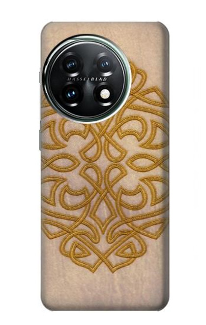 W3796 Celtic Knot Hard Case and Leather Flip Case For OnePlus 11