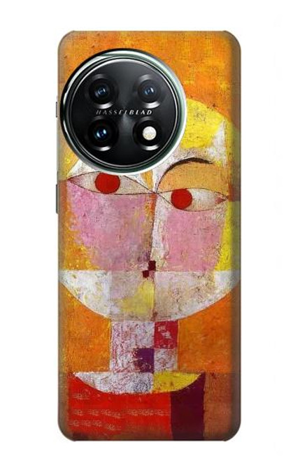 W3811 Paul Klee Senecio Man Head Hard Case and Leather Flip Case For OnePlus 11