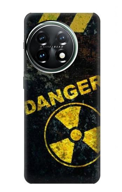 W3891 Nuclear Hazard Danger Hard Case and Leather Flip Case For OnePlus 11