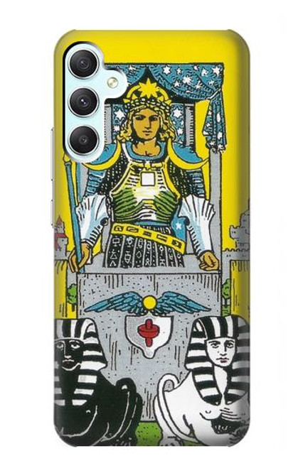 W3739 Tarot Card The Chariot Hard Case and Leather Flip Case For Samsung Galaxy A34 5G
