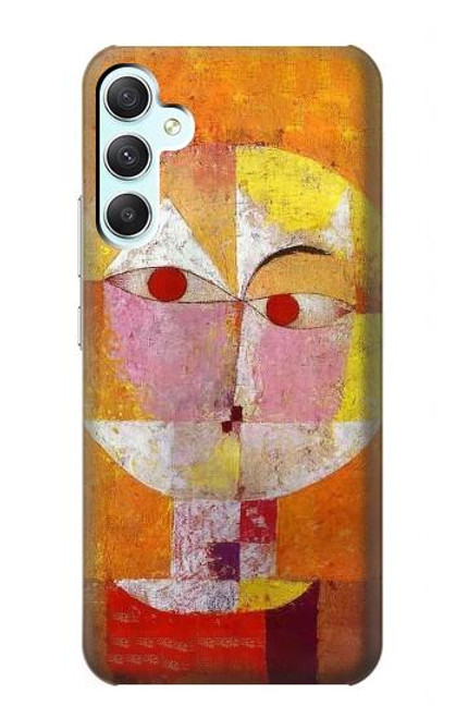 W3811 Paul Klee Senecio Man Head Hard Case and Leather Flip Case For Samsung Galaxy A34 5G