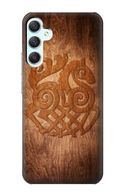 W3830 Odin Loki Sleipnir Norse Mythology Asgard Hard Case and Leather Flip Case For Samsung Galaxy A34 5G