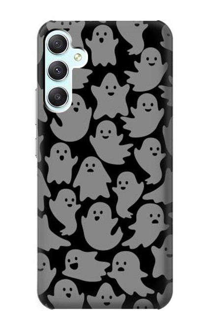 W3835 Cute Ghost Pattern Hard Case and Leather Flip Case For Samsung Galaxy A34 5G