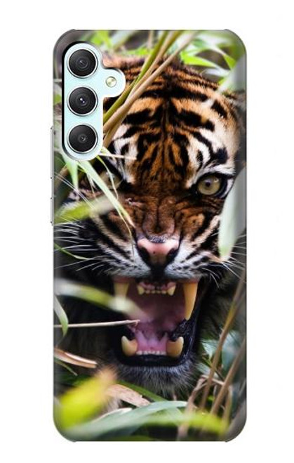 W3838 Barking Bengal Tiger Hard Case and Leather Flip Case For Samsung Galaxy A34 5G