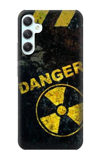W3891 Nuclear Hazard Danger Hard Case and Leather Flip Case For Samsung Galaxy A34 5G