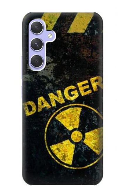 W3891 Nuclear Hazard Danger Hard Case and Leather Flip Case For Samsung Galaxy A54 5G