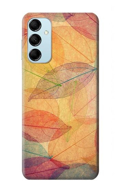 W3686 Fall Season Leaf Autumn Hard Case and Leather Flip Case For Samsung Galaxy M14