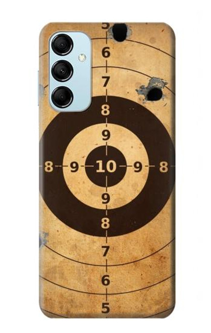 W3894 Paper Gun Shooting Target Hard Case and Leather Flip Case For Samsung Galaxy M14