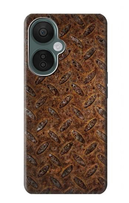 W0542 Rust Texture Hard Case and Leather Flip Case For OnePlus Nord CE 3 Lite, Nord N30 5G