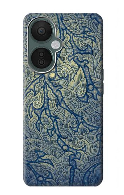 W0568 Thai Art Hard Case and Leather Flip Case For OnePlus Nord CE 3 Lite, Nord N30 5G