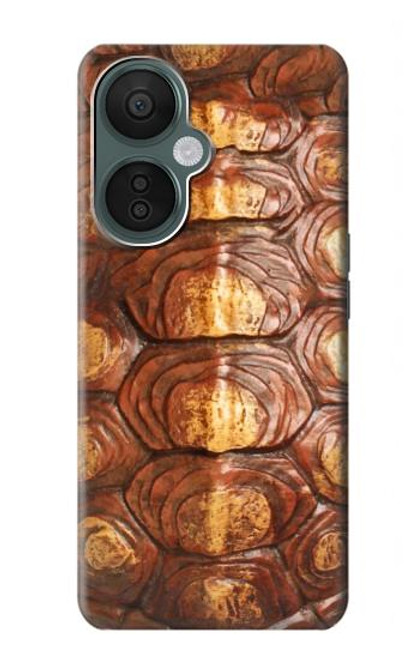 W0579 Turtle Carapace Hard Case and Leather Flip Case For OnePlus Nord CE 3 Lite, Nord N30 5G