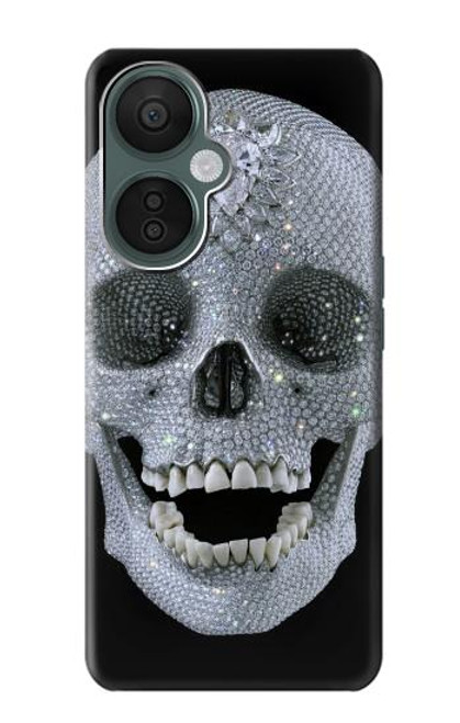 W1286 Diamond Skull Hard Case and Leather Flip Case For OnePlus Nord CE 3 Lite, Nord N30 5G