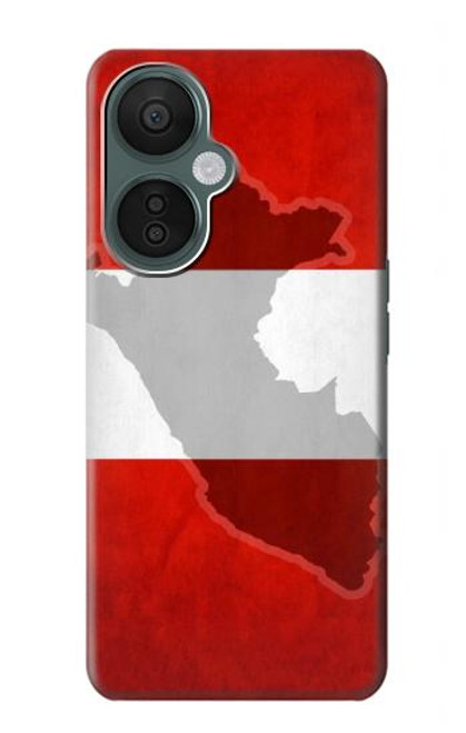 W3018 Peru Flag Hard Case and Leather Flip Case For OnePlus Nord CE 3 Lite, Nord N30 5G