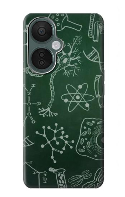W3211 Science Green Board Hard Case and Leather Flip Case For OnePlus Nord CE 3 Lite, Nord N30 5G
