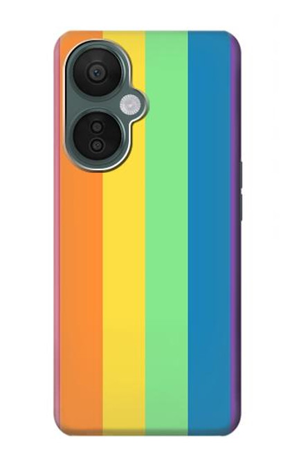 W3699 LGBT Pride Hard Case and Leather Flip Case For OnePlus Nord CE 3 Lite, Nord N30 5G