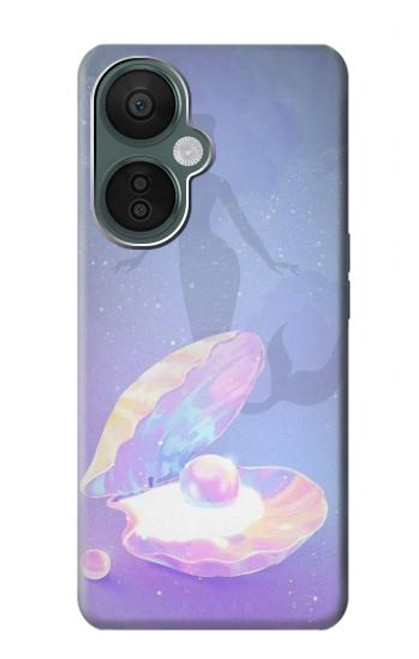 W3823 Beauty Pearl Mermaid Hard Case and Leather Flip Case For OnePlus Nord CE 3 Lite, Nord N30 5G