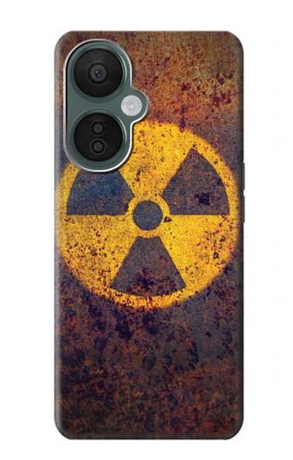 W3892 Nuclear Hazard Hard Case and Leather Flip Case For OnePlus Nord CE 3 Lite, Nord N30 5G