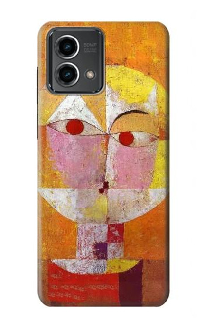 W3811 Paul Klee Senecio Man Head Hard Case and Leather Flip Case For Motorola Moto G Stylus 5G (2023)