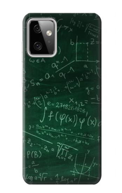 W3190 Math Formula Greenboard Hard Case and Leather Flip Case For Motorola Moto G Power (2023) 5G
