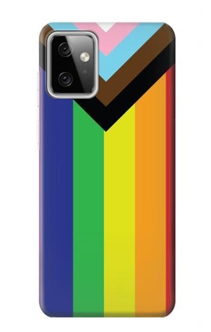 W3846 Pride Flag LGBT Hard Case and Leather Flip Case For Motorola Moto G Power (2023) 5G