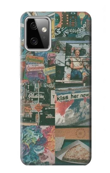 W3909 Vintage Poster Hard Case and Leather Flip Case For Motorola Moto G Power (2023) 5G