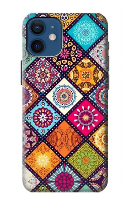 W3943 Maldalas Pattern Hard Case and Leather Flip Case For iPhone 12 mini