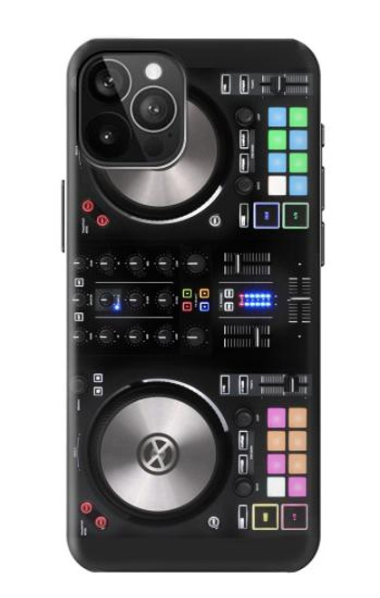 W3931 DJ Mixer Graphic Paint Hard Case and Leather Flip Case For iPhone 12 Pro Max