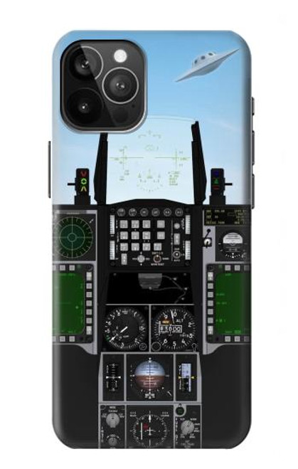 W3933 Fighter Aircraft UFO Hard Case and Leather Flip Case For iPhone 12 Pro Max