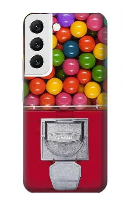 W3938 Gumball Capsule Game Graphic Hard Case and Leather Flip Case For Samsung Galaxy S22