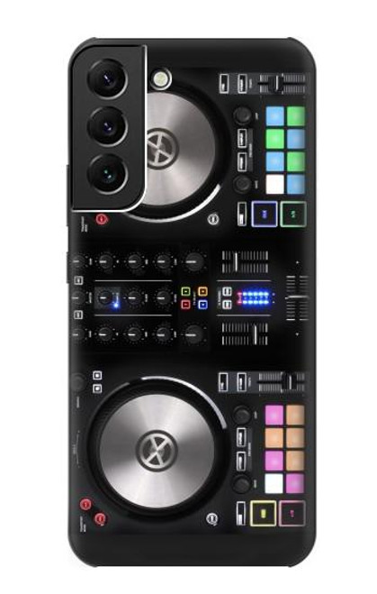 W3931 DJ Mixer Graphic Paint Hard Case and Leather Flip Case For Samsung Galaxy S22 Plus